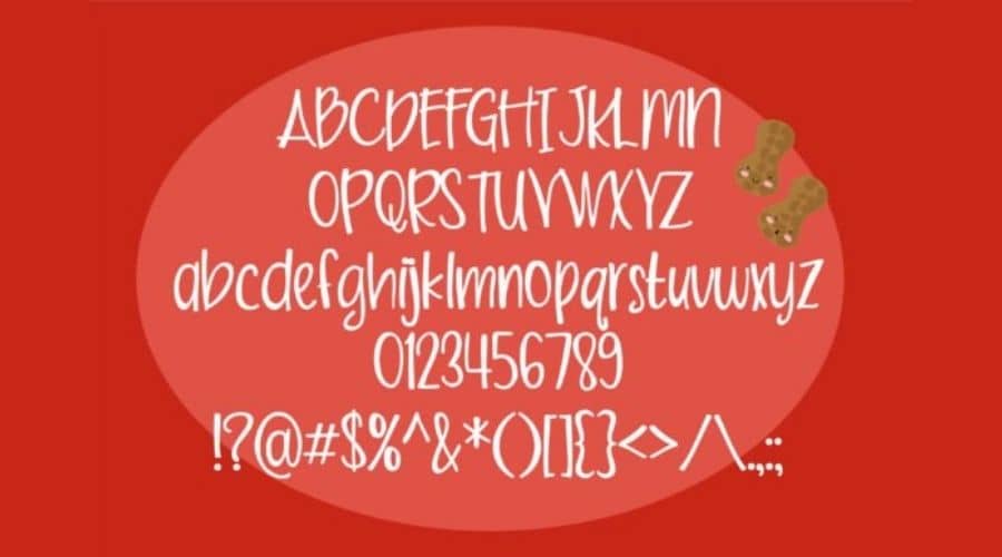 Butter Peanut Font View