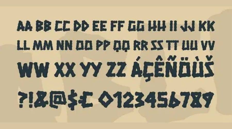 Hanalei Fill Font View