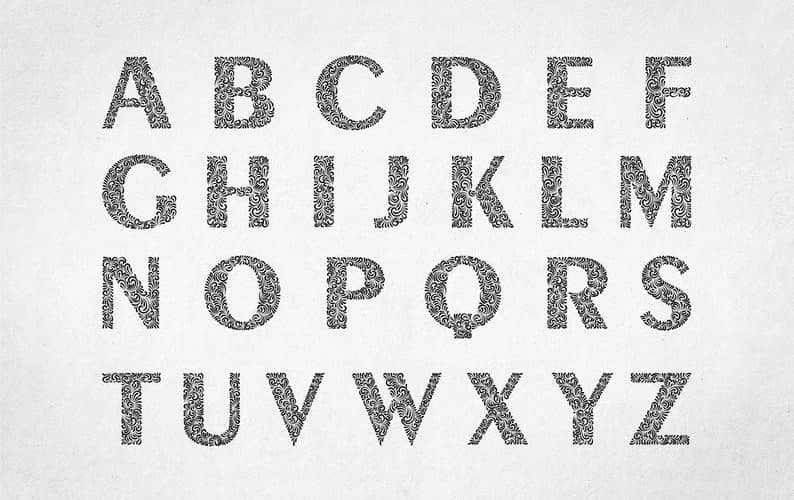 Lyra Display Font View