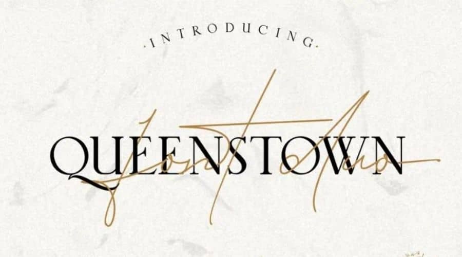 Queenstown Signature Font Free Download