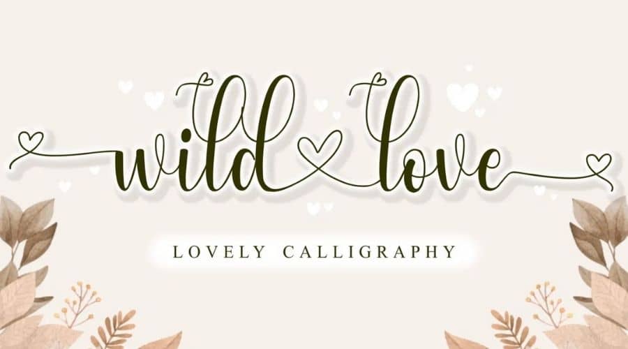 Wild Love Font Free Download