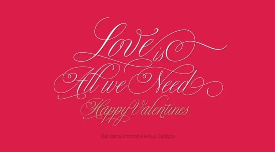 Bellissima Script Font View