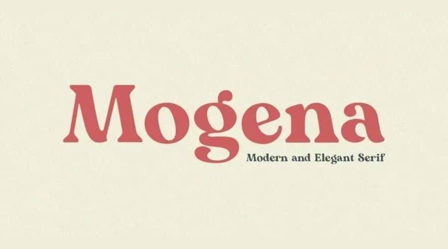 Mogena Font Free Download