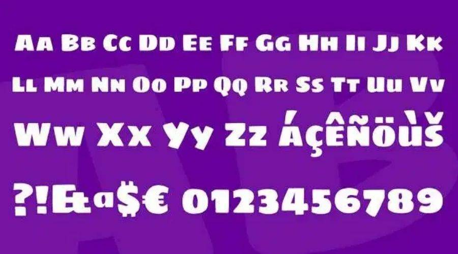 Sigmar One Font View