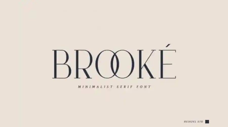 Brooke Serif Font Free Download