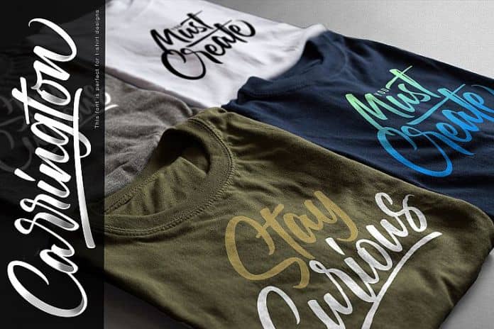 Carrington Script Font View