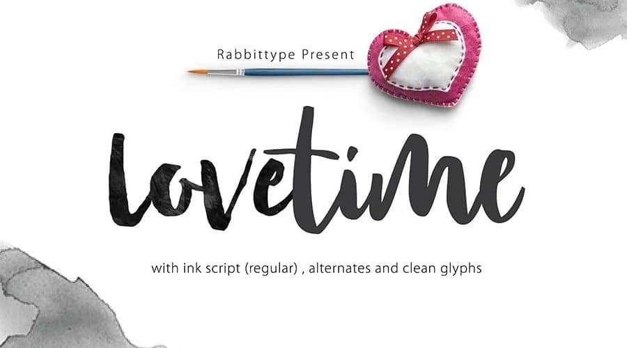 Lovetime Script Font Free Download