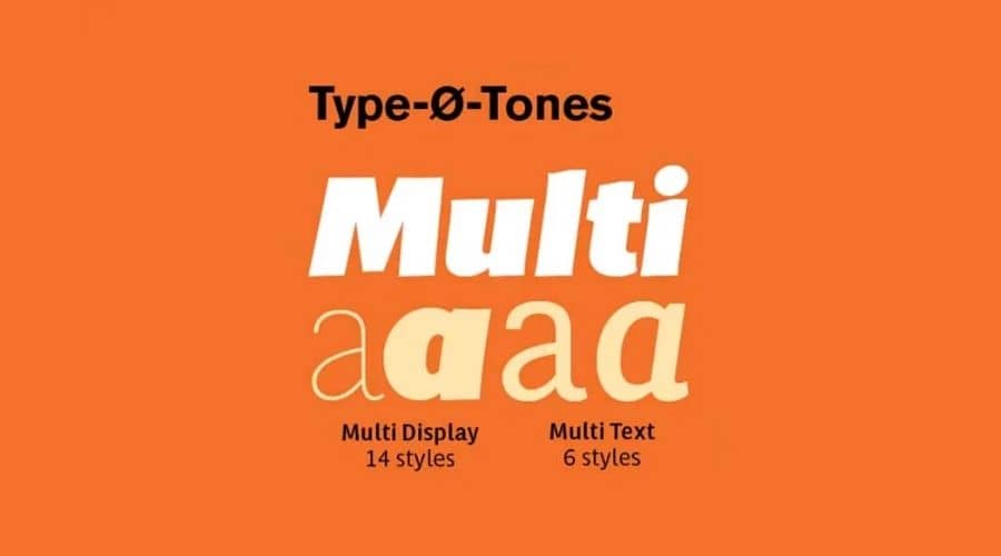 Multi Font Family Free Download