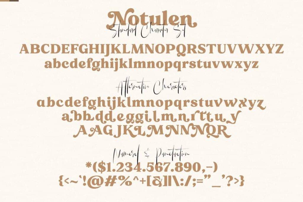 Notulen Font View