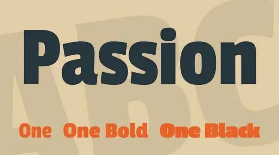 Passion One Font Free Download
