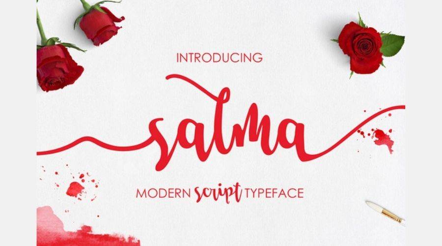 Salma Script Font Free Download
