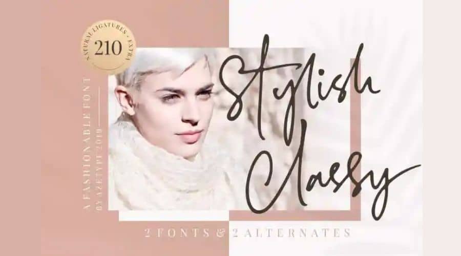 Stylish Classy Script Font Download Free