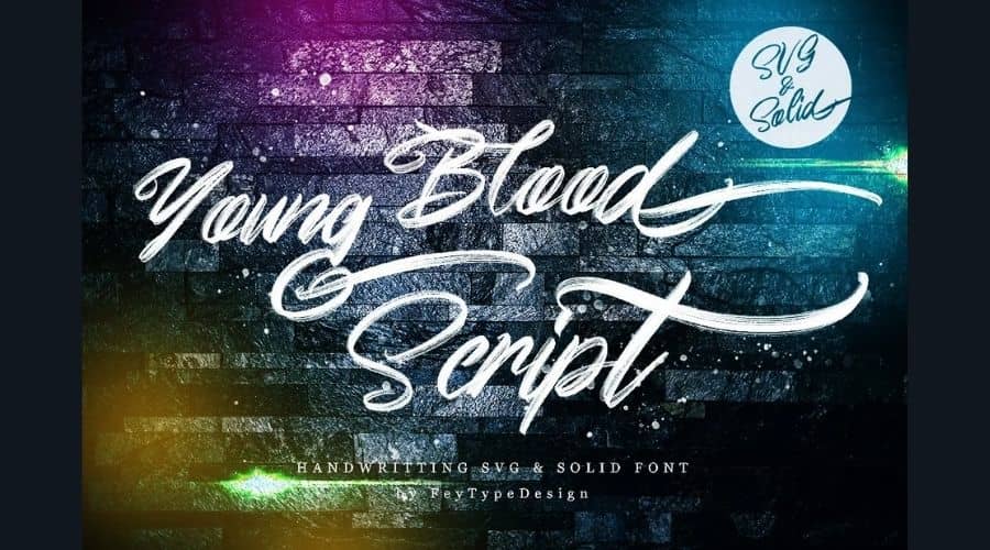 Young Blood Font Free Download