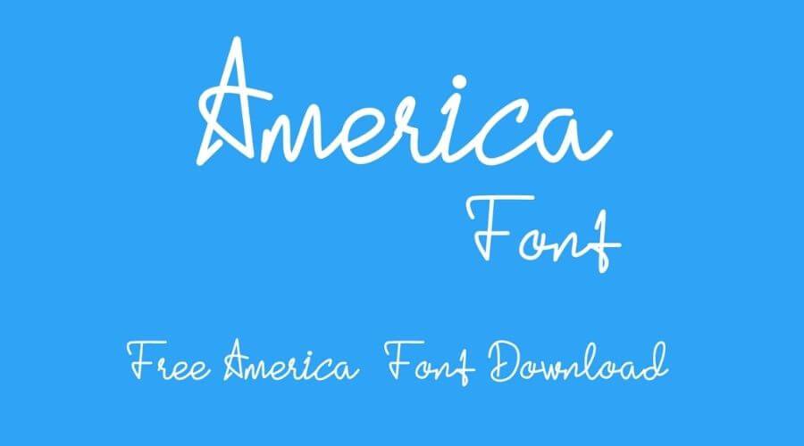 America Font Free Download