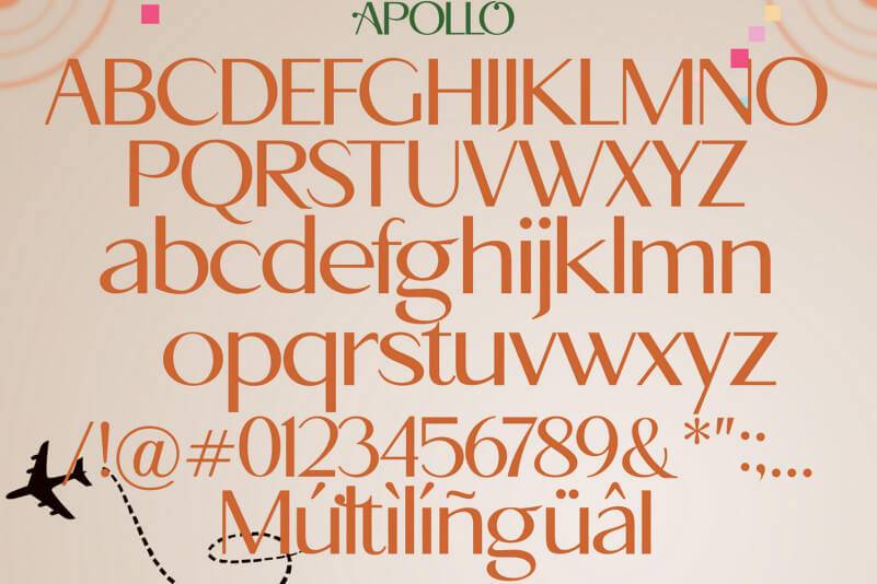 Apollo Sans Serif Font View