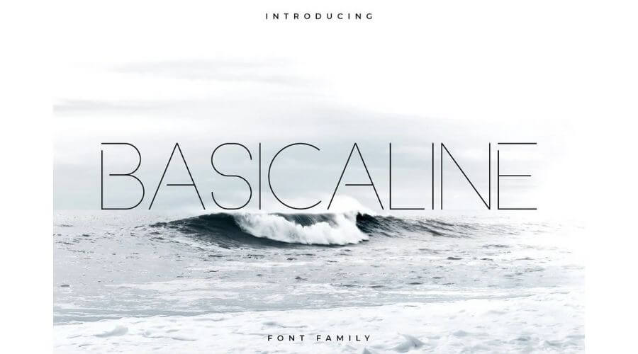 Basicaline Font download Free | Dafont Online