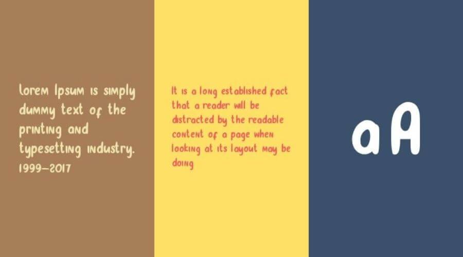 Honey Cute Script Font View