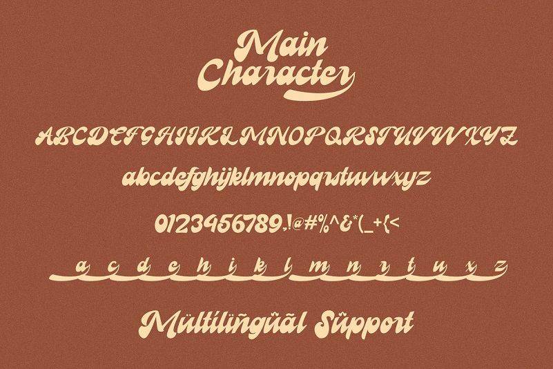 Recollet Retro Bold Font View