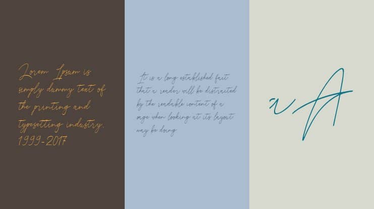 Reman Script Font View