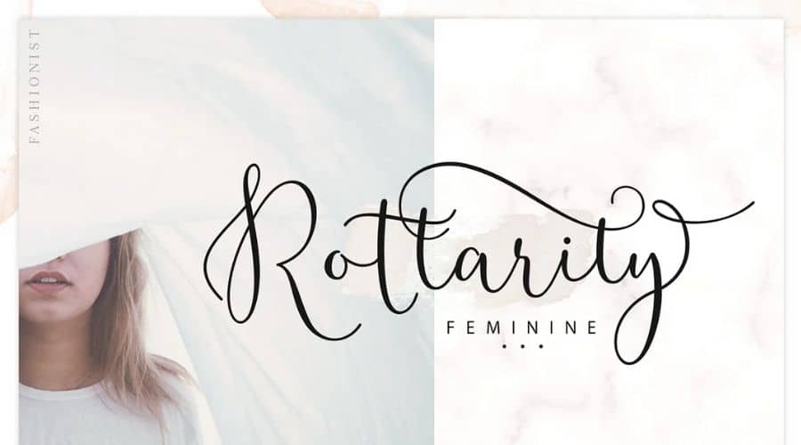Rottarity Feminine Script Font Free Download