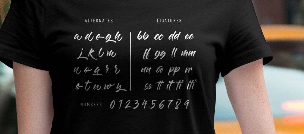 The Breakdown Font View