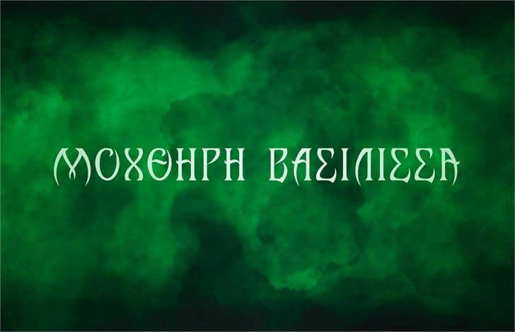 Wicked Queen Font View