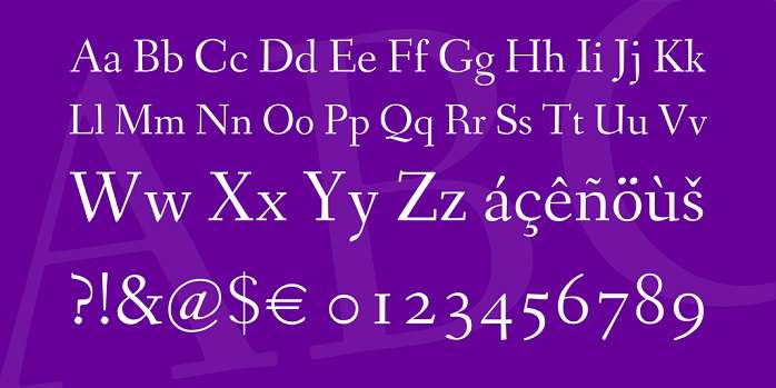 Fanwood Text Font View