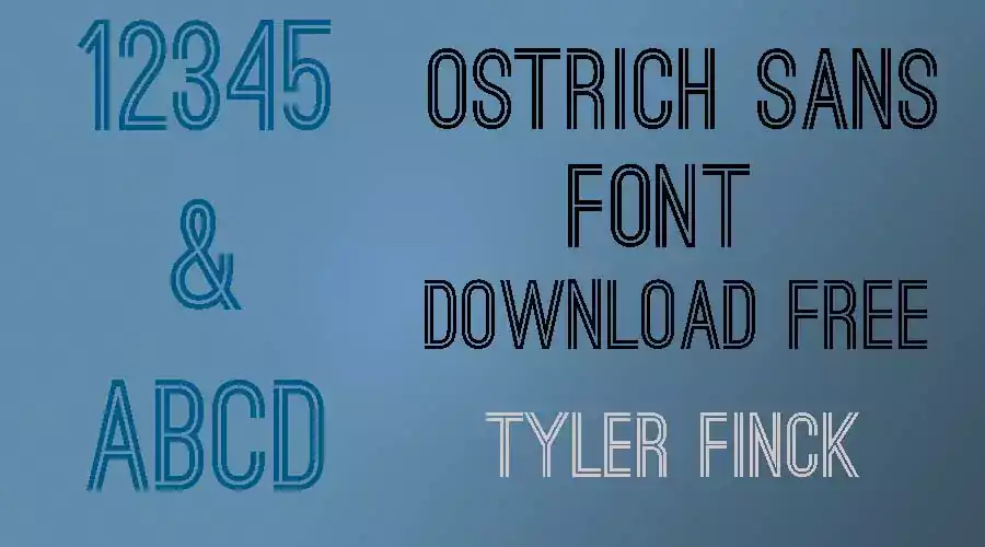 Ostrich Sans Font- Download Free Ostrich Sans Font- Download Free