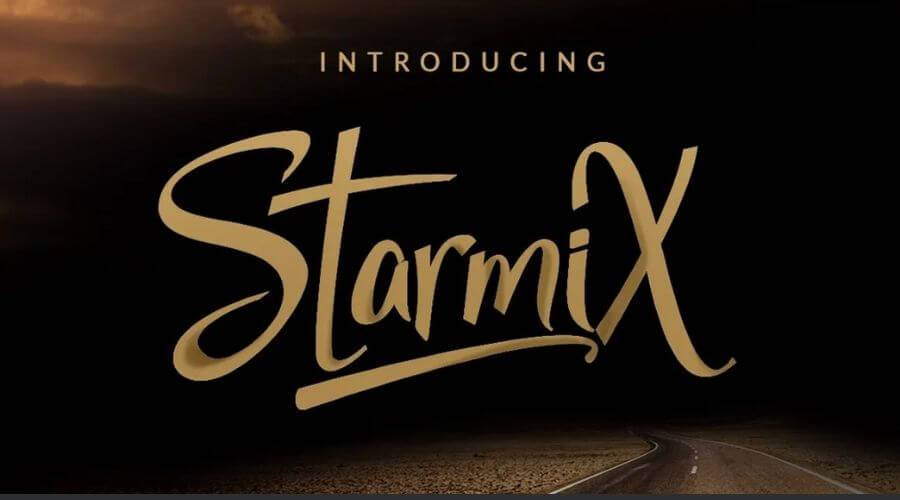 StarmiX Script Font Download Free StarmiX Script Font Download Free