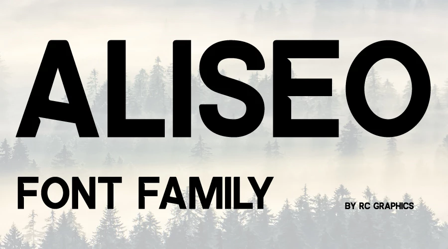 Aliseo-Font-Family-Free-Download
