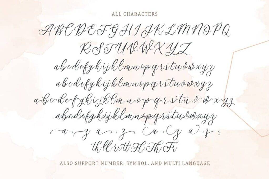 Athalia Script Font View