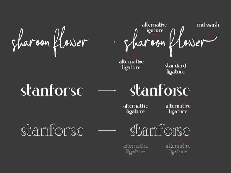 Concetta Kalvani Font View