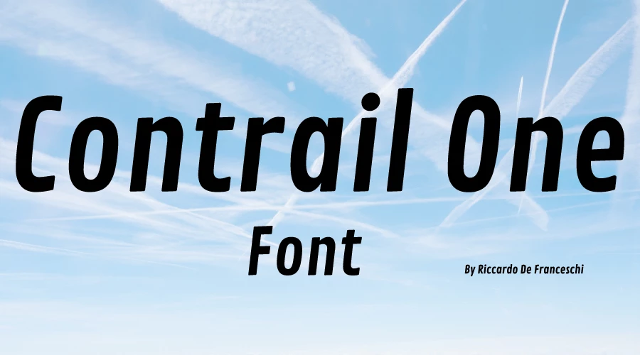 Contrail-One-Font-Free-Download