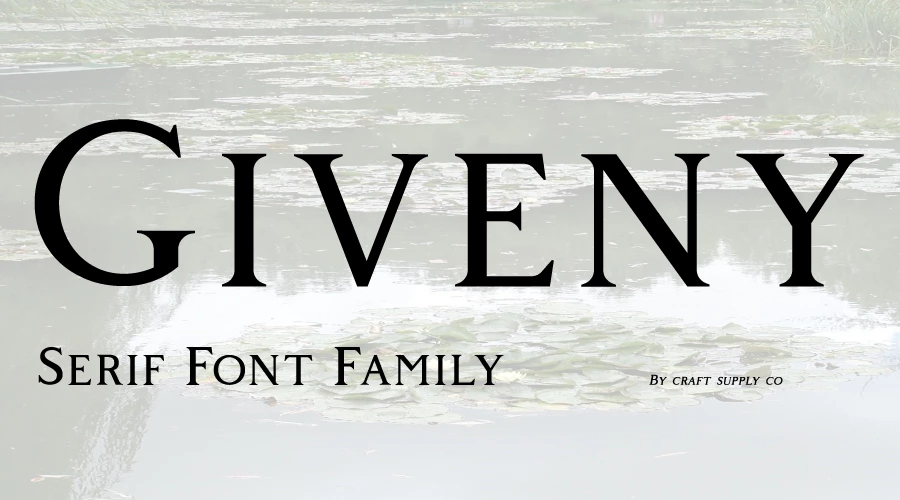 Giveny-Serif-Font-Family-Free-Download