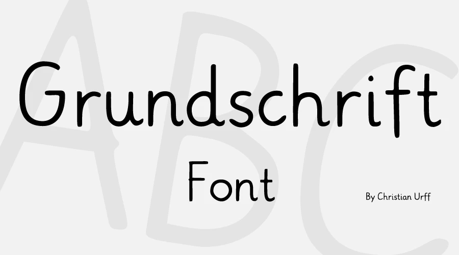 Grundschrift-Font-Free-Download