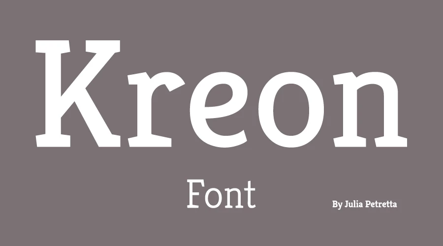 Kreon-Font-Free-Download