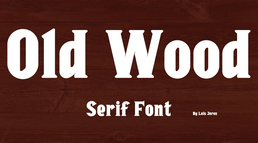 Old-Wood-Serif-Font-Free-Download