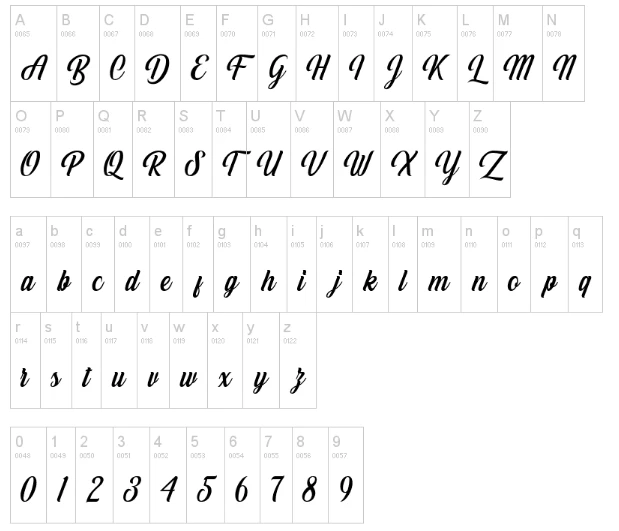 White Smith Script Font Free Download