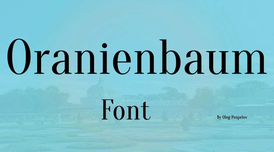 Oranienbaum-Font-Free-Download