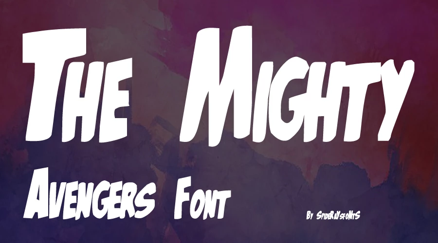 The-Mighty-Avengers-Font-Free-Download