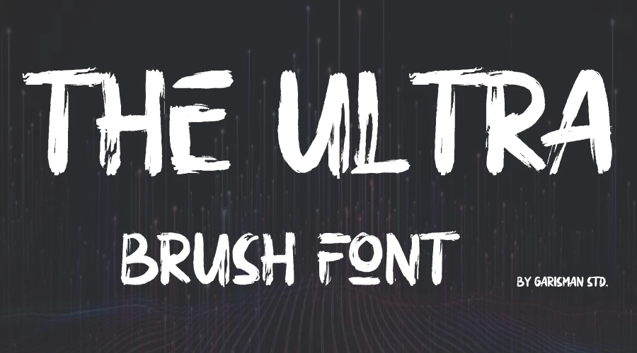 The-Ultra-Brush-Font-free-Download