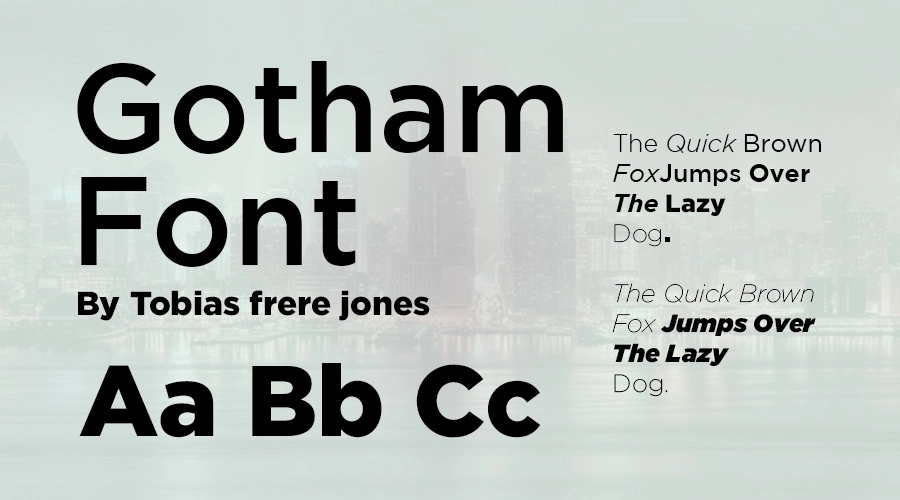 Gotham-Font-Family
