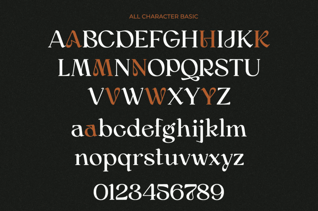 Melian Kingsley Font View