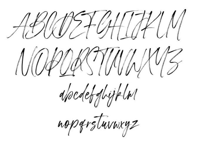 Pineapple Palm Tree Font Character map