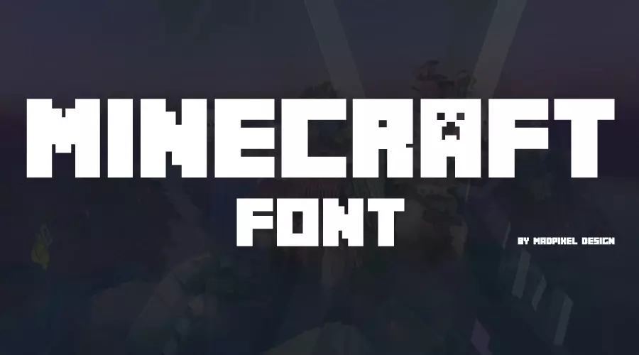 Minecraft-Font-Free-Download