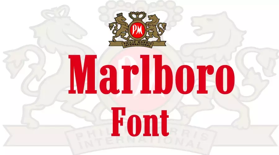 Marlboro Font View Marlboro Font View