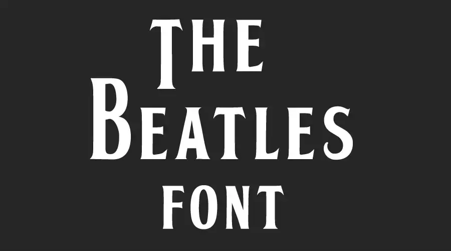 The Beatles Font