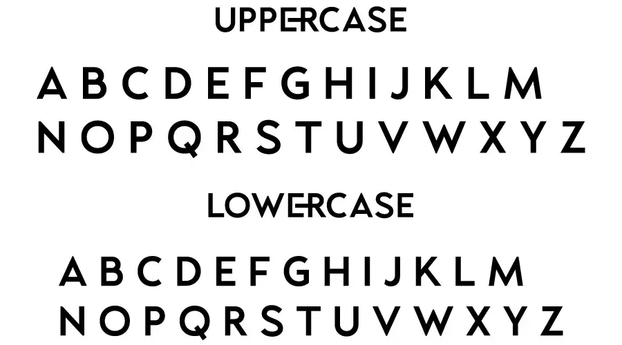 Cloudsters Regular Font Character map