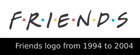 Friends Logo Font