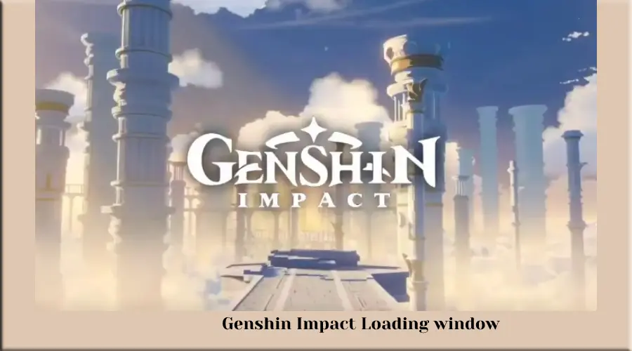 Genshin Impact font Loading Window